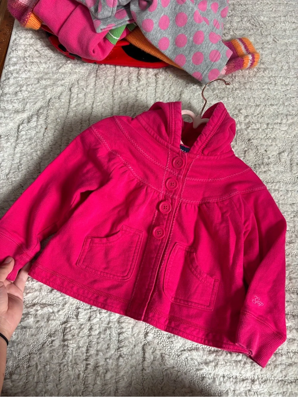 Y2k baby girls babydoll baby gap jacket pea coat